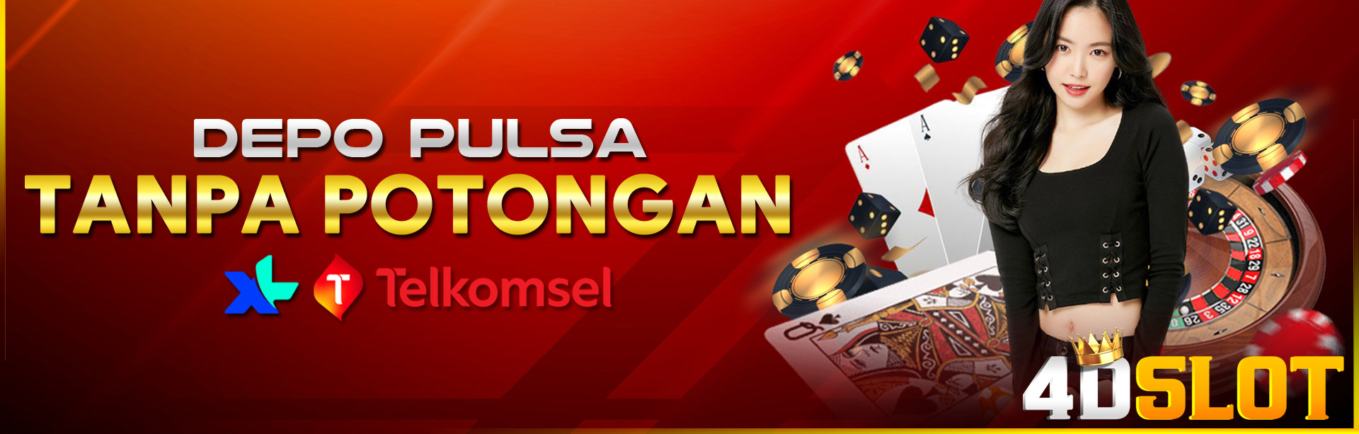 DEPOSIT PULSA TANPA POTONGAN