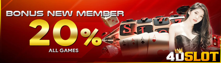 BONUS NEW MEMBER 20% ALL GAME